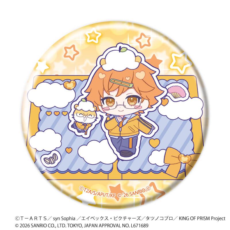 缶バッジ「KING OF PRISM 10th ANNIVERSARY×サンリオキャラクターズ」03/コンプリートセット(全10種)ミニ