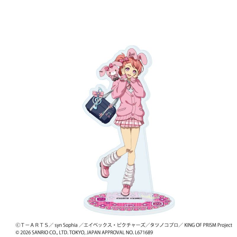 アクリルスタンド「KING OF PRISM 10th ANNIVERSARY×サンリオキャラクターズ」16/西園寺レオ×ぼんぼんりぼん