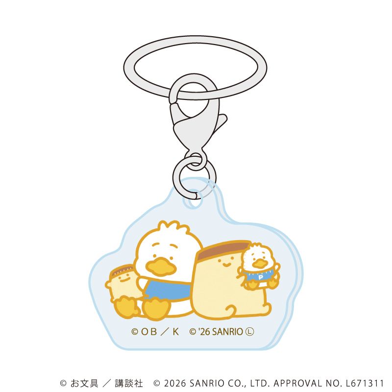 アンブレラマーカー「お文具といっしょ×サンリオキャラクターズ」01/ブラインド(6種)(コラボイラスト)