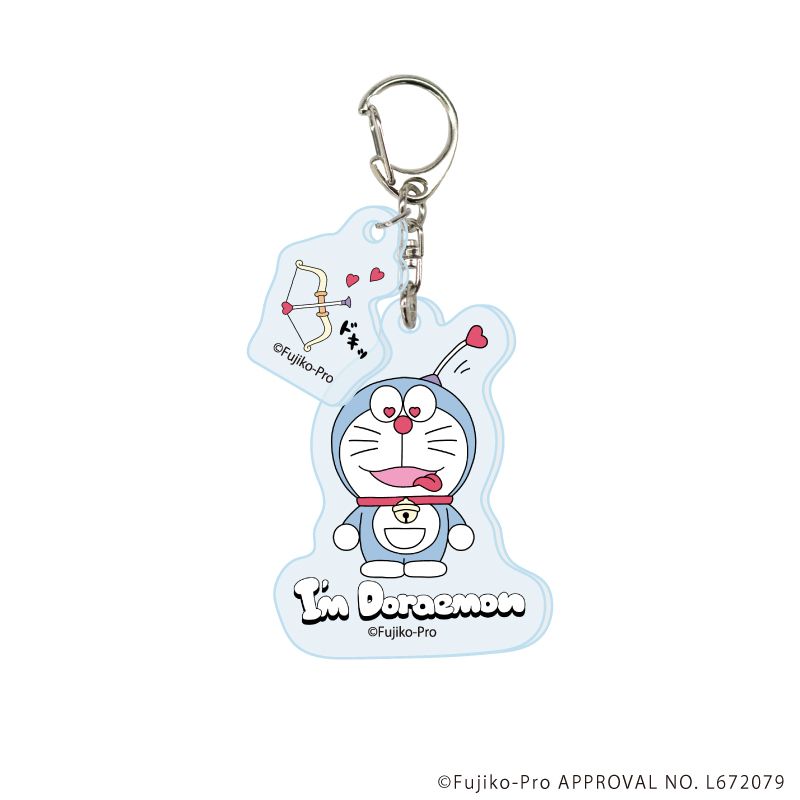 パーツ付きアクリルキーホルダー「I'm Doraemon」03/コンプリートセット(全6種)