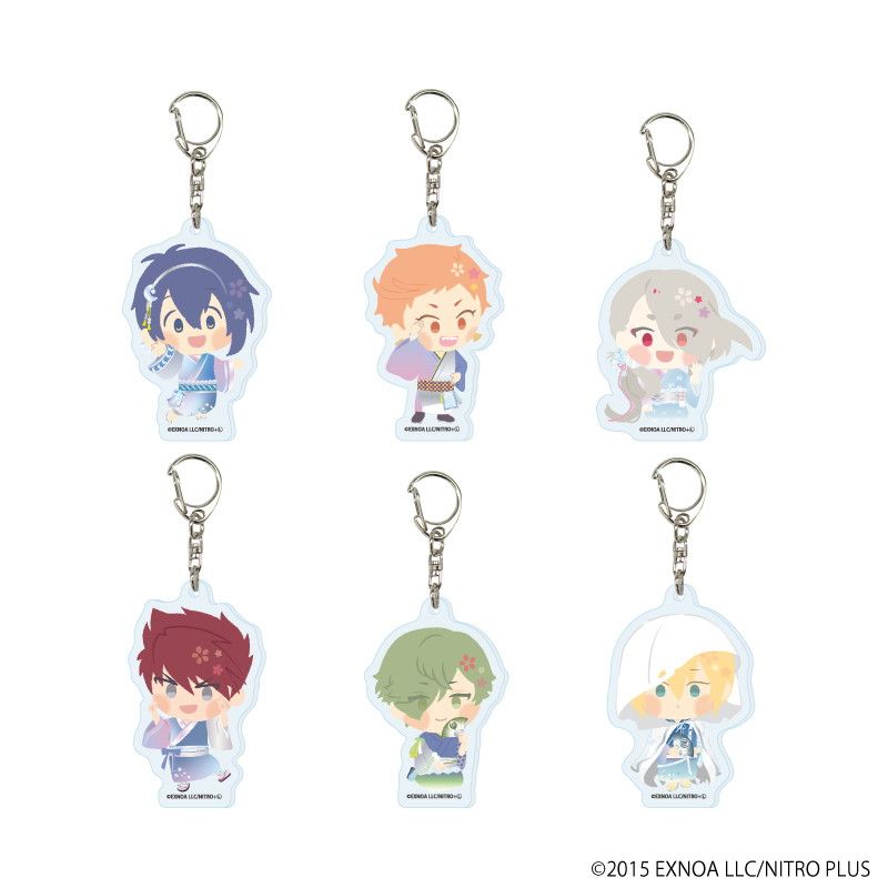 アクリルキーホルダー「わんぱく！刀剣乱舞」141/コンプリートセット(全6種)