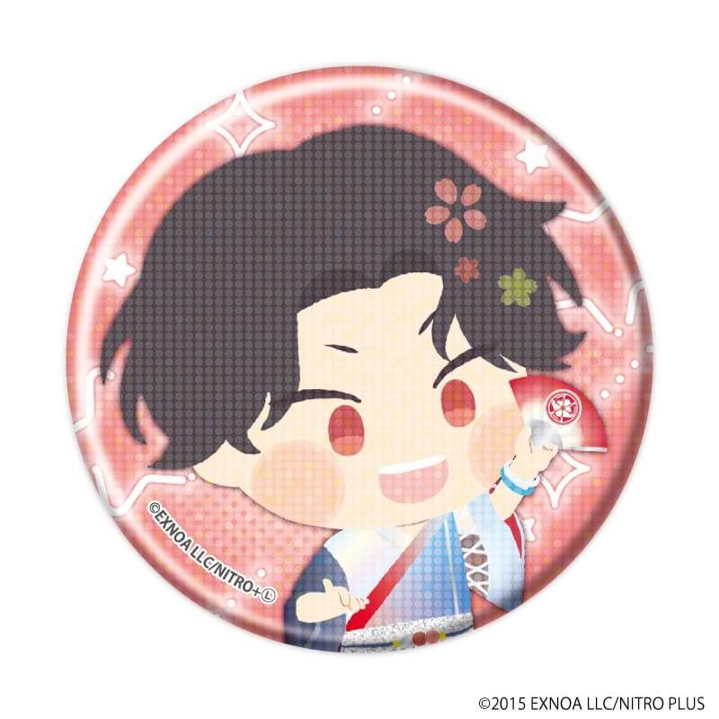 ホログラム缶バッジ「わんぱく！刀剣乱舞」03/コンプリートセット(全6種)