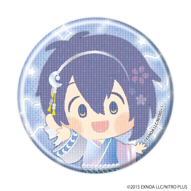 ホログラム缶バッジ「わんぱく！刀剣乱舞」01/コンプリートセット(全6種)