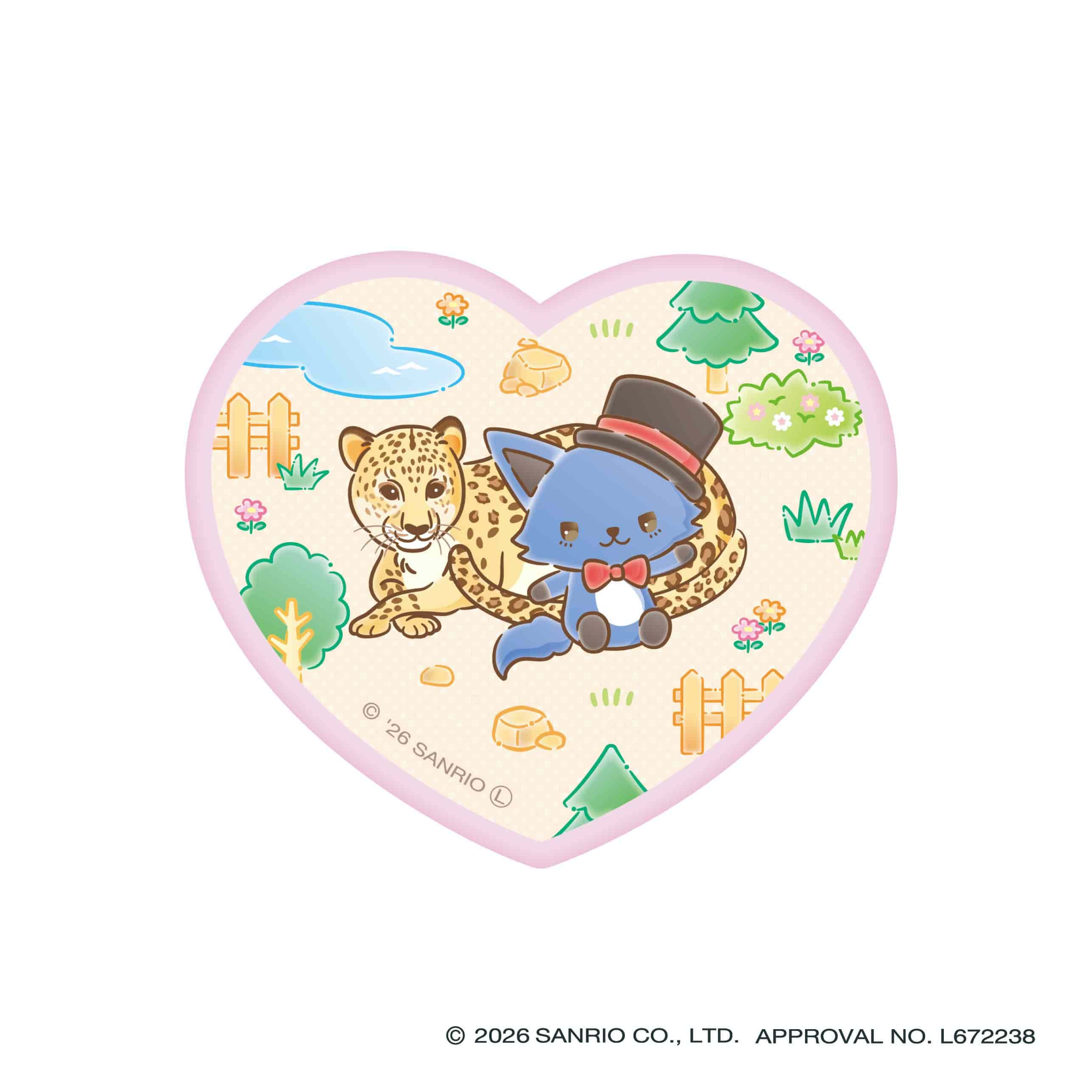 JOCHUM ハート型ミラー＆コームセット レイン