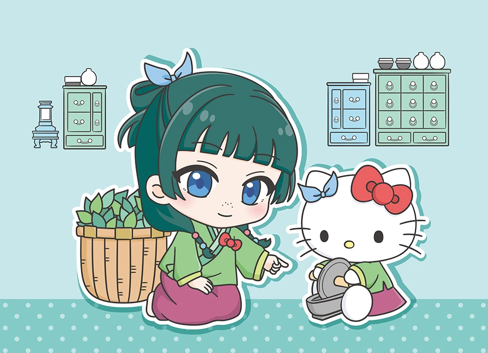 猫猫×ハローキティ